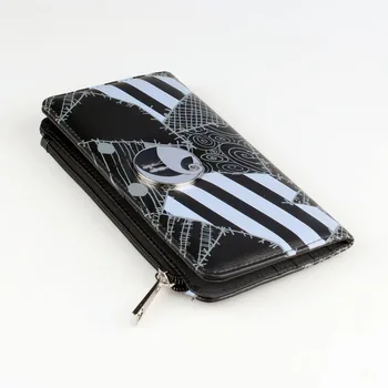 Portafoglio bifold stampato di alta qualità Portamonete porta carte di grande capacità alla moda con finestra identificativa