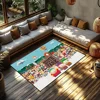 Door Mat s-South Anti-Slip Kitchen p-Park funny Bedroom cartoon Handmade Tufted cute Rug Carpet Living Room Entrance Decoration 3