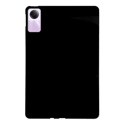 Custodia per tablet in silicone flessibile - Copertura posteriore nera in TPU morbido
