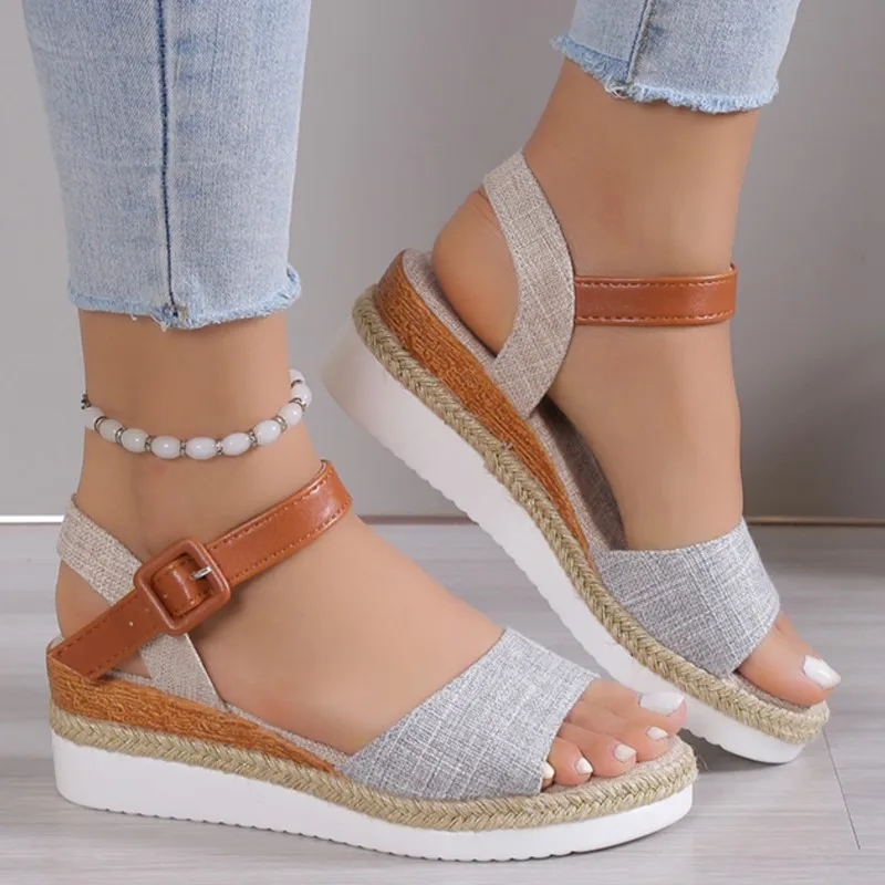 Summer Woman Sandals Shoes Soft Shoes Woman Elegant Sandals Woman