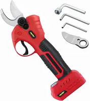Electric Pruning Shears Compatible with Milwaukee 18V Battery,25mm (0.98 Inch)Cutting Diameter for Gardening Tree Branch(tool on 1