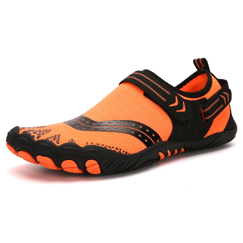 thumbnail image 1 of Zapatos acuáticos elásticos de secado rápido para hombre y mujer, zapatillas Unisex para nadar en el agua, zapatos de natación aguas arriba, zapatillas de playa descalzas, verano, 1 of 5