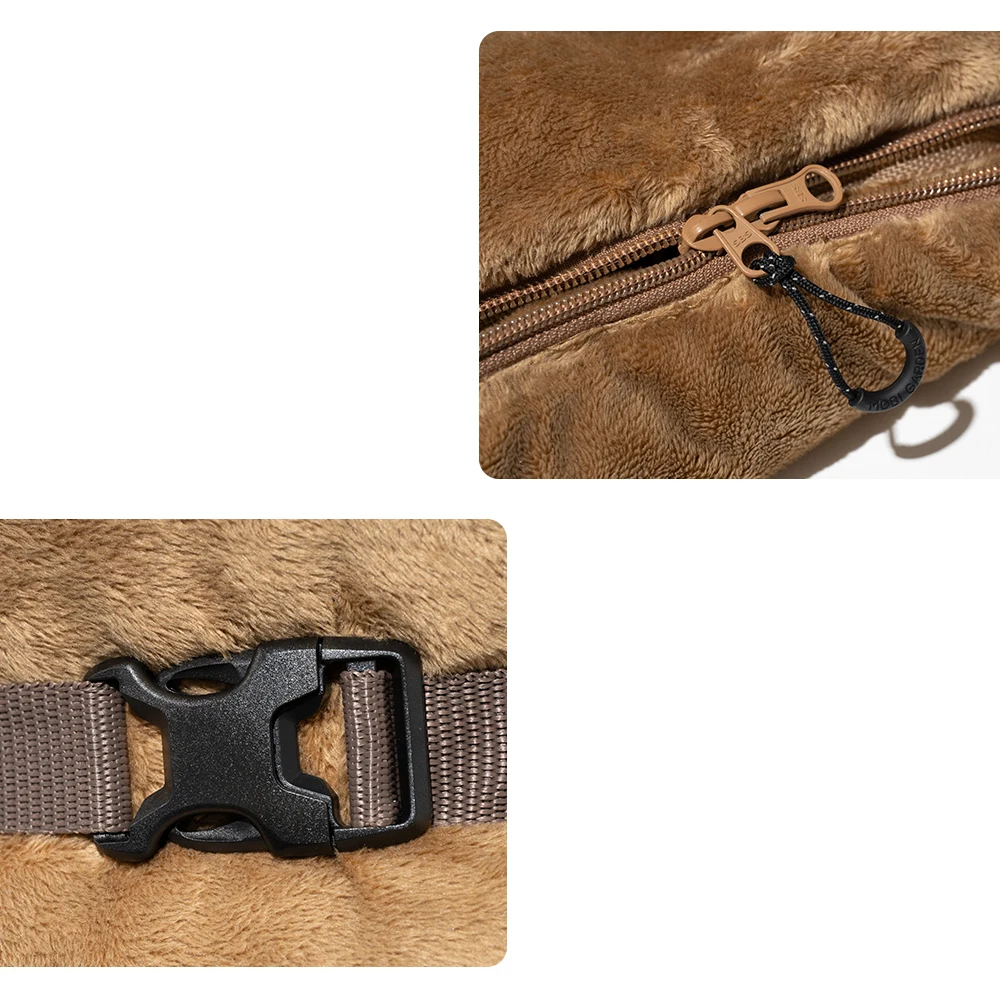 MOBI GARDEN Camping Sleeping Bag Cord Reel Velvet Portable