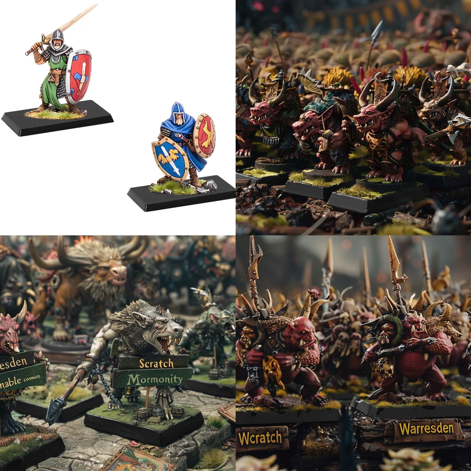 Evemodel Rechteckige Sockel Modellbasen Kunststoff Schwarz für Miniaturen Wargames – Detail 9