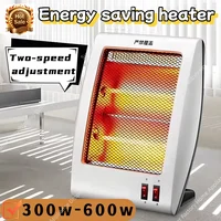 Chauffage Little King Kong à 2 vitesses Réglage de la puissance de chauffage Sécurité Chauffage à faible intensité lumineuse Chauffage séparable Mini poêle électrique Chauffage électrique 2026 1