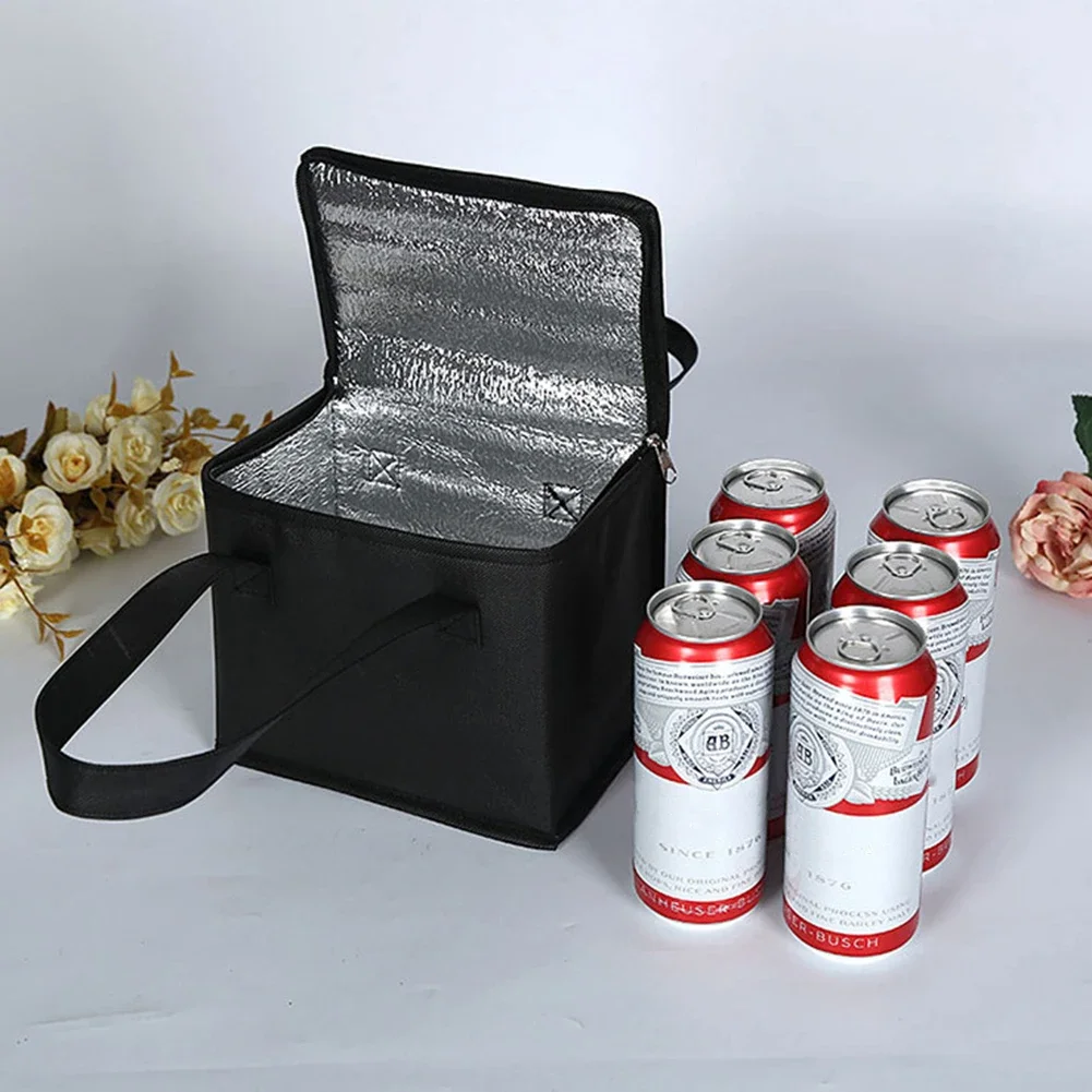 Outdoor Portable Insulation Cooler Bag Thermal Box Picnic Lunch Bento Drink Beer Organizer