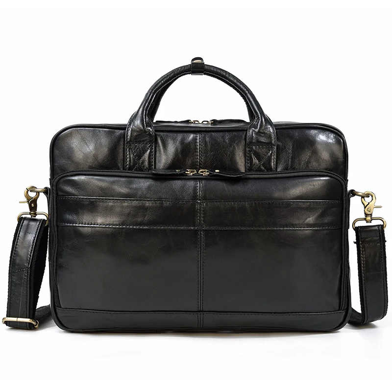 Laptop Bag 17 - Premium Leather (No. 1)