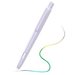 Premium Protective Case for Apple Pencil 2nd Generation - Sleek Stylus Pen Pouch Sleeve (Taro Purple)