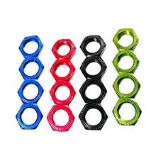 

Set of 4 RC Hex Wheel Nut for 1:7 1:8 Remote Control Car Upgrade Replacement