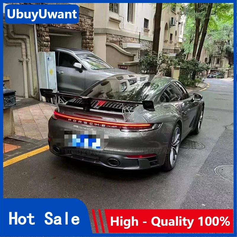 

911 T Style High Quality Carbon Fiber /FRP Rear Trunk Wing Rear Spoiler For Porsche 911 992 Carrera Car 2019 2020 Modification