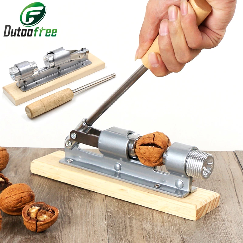 Manual Nutcracker Kitchen Novel Kitchen Accessories Walnut Opener