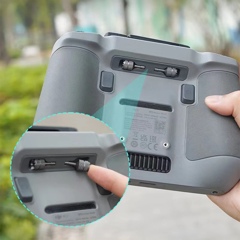 Bâtons De Rechange Allongés Pour Télécommande DJI FPV, Avata 2, Neo, RC Pro – Métal