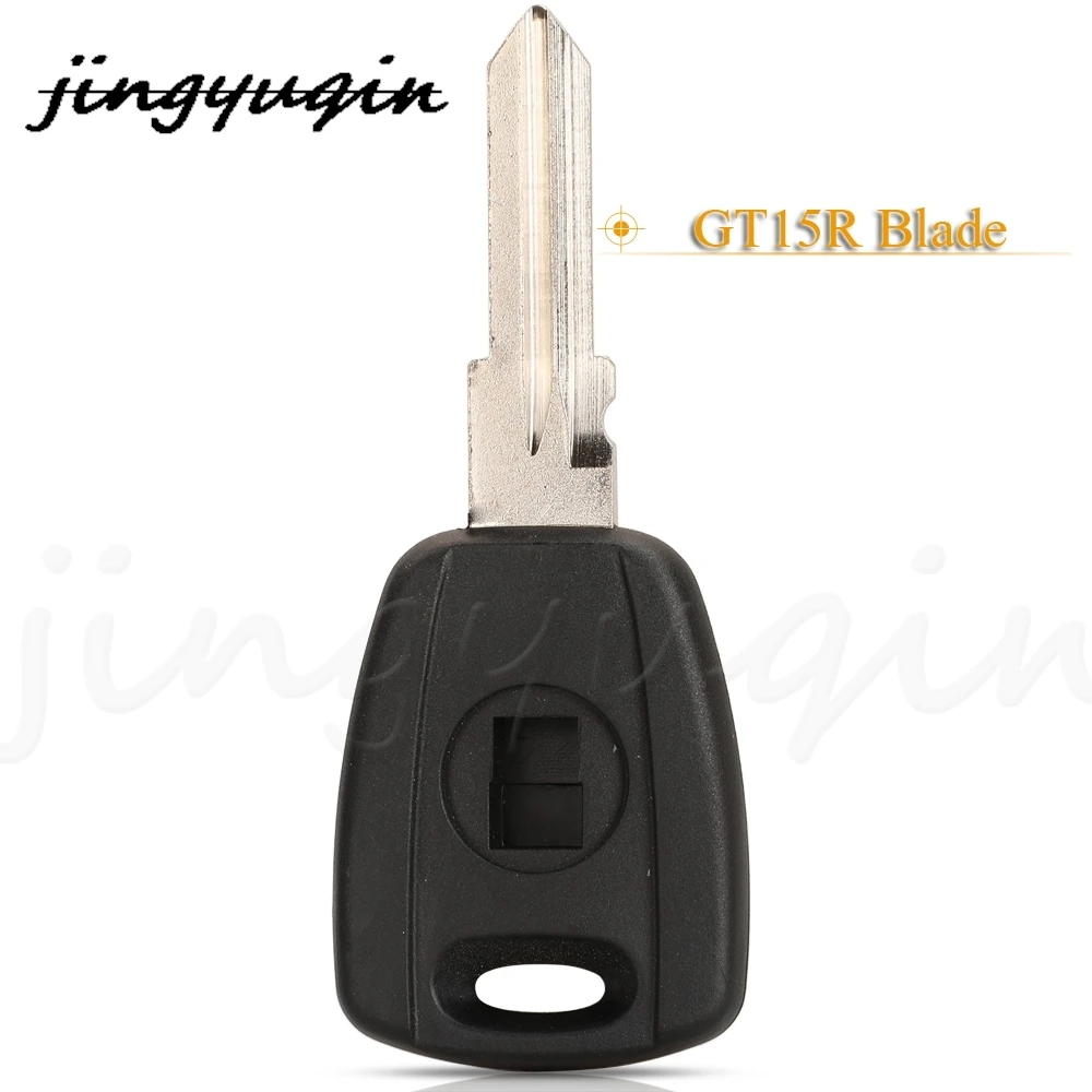 

Jingyuqin 10 шт. Сменный Чехол для дистанционного ключа для Fiat Brave Bravo Coupe Marea Multipla Seicento Tempra с лезвием GT15R