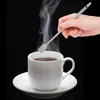 Tomshoo Titanium Coffee Tea Stirring Spoon Long Handle Ice Cream Dessert Spoons Eco-Friendly Tableware Outdoor Kitchen Supplies 5