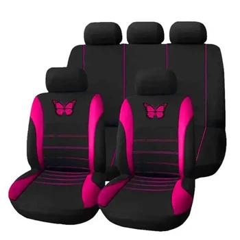 Coprisedili per auto a farfalla Coprisedili per auto universale Protezione per seggiolino auto Coprisedili per SUV Accessori interni per auto da donna