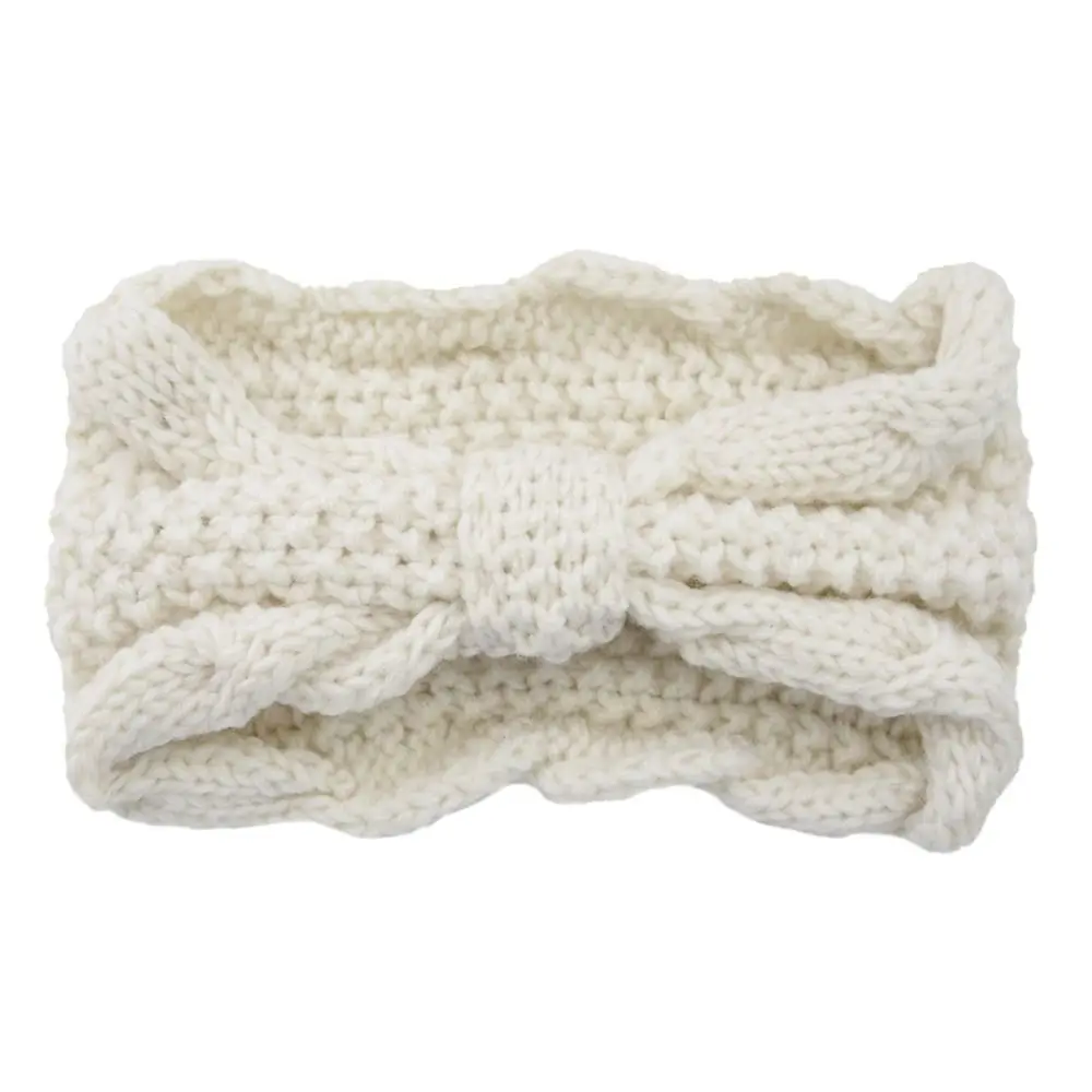 Wool Knitted Winter Headband Ear Warmer for Outdoor Sports