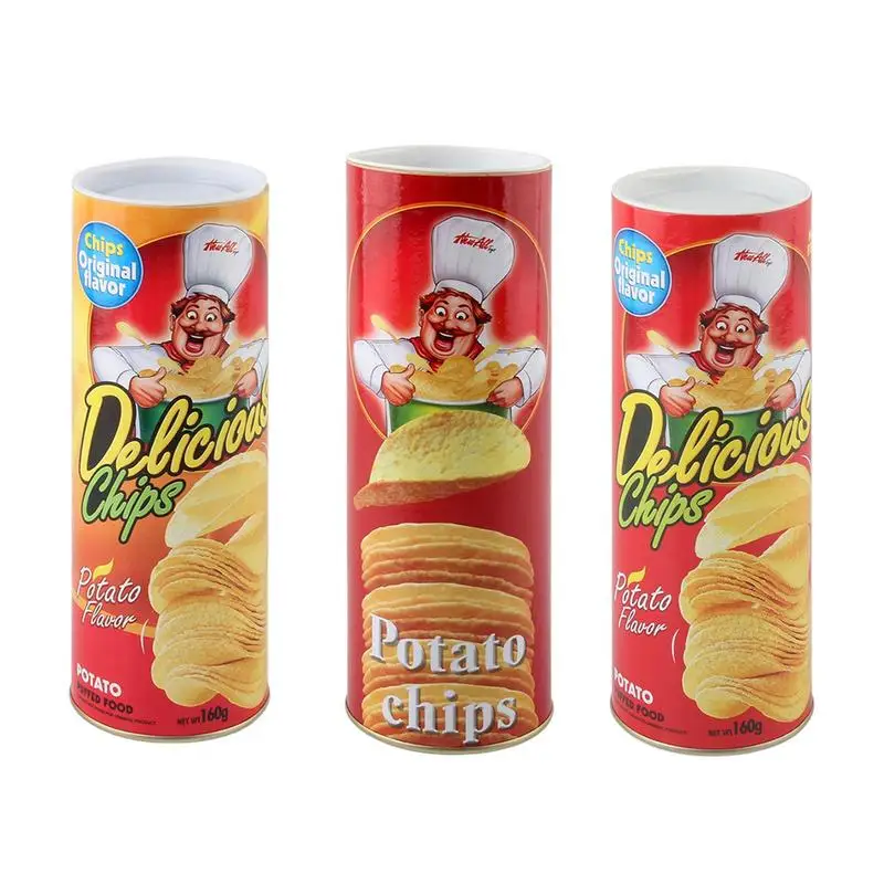 

Potato Chip Snacks April Fools Pranks Toy Chips Jump Spring Prank Toy Practicle Jokes For Kids Toys And Games Accessories