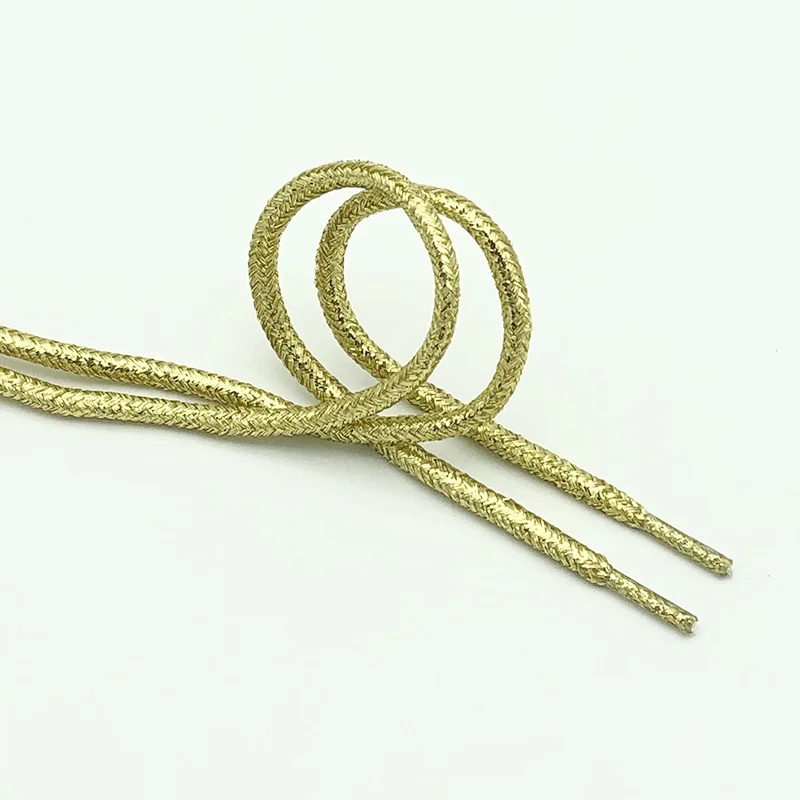 Vibrant 24-Color Metallic Shoelaces