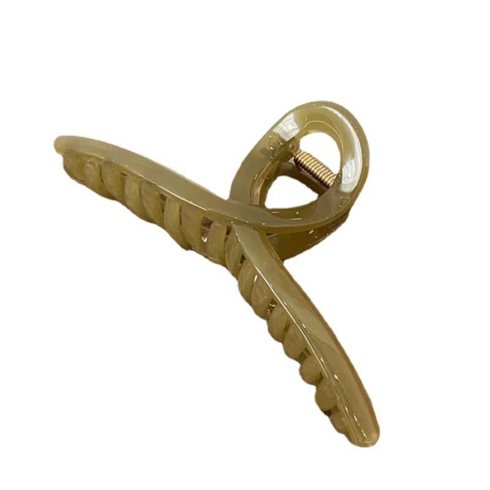 Große Hai Clip Temperament Platte Haar Clip Einfache Kreuz Clip Bad Haar Clip Hinterkopf Haar Grip Haar Zubehör 3 stücke – Detail 7