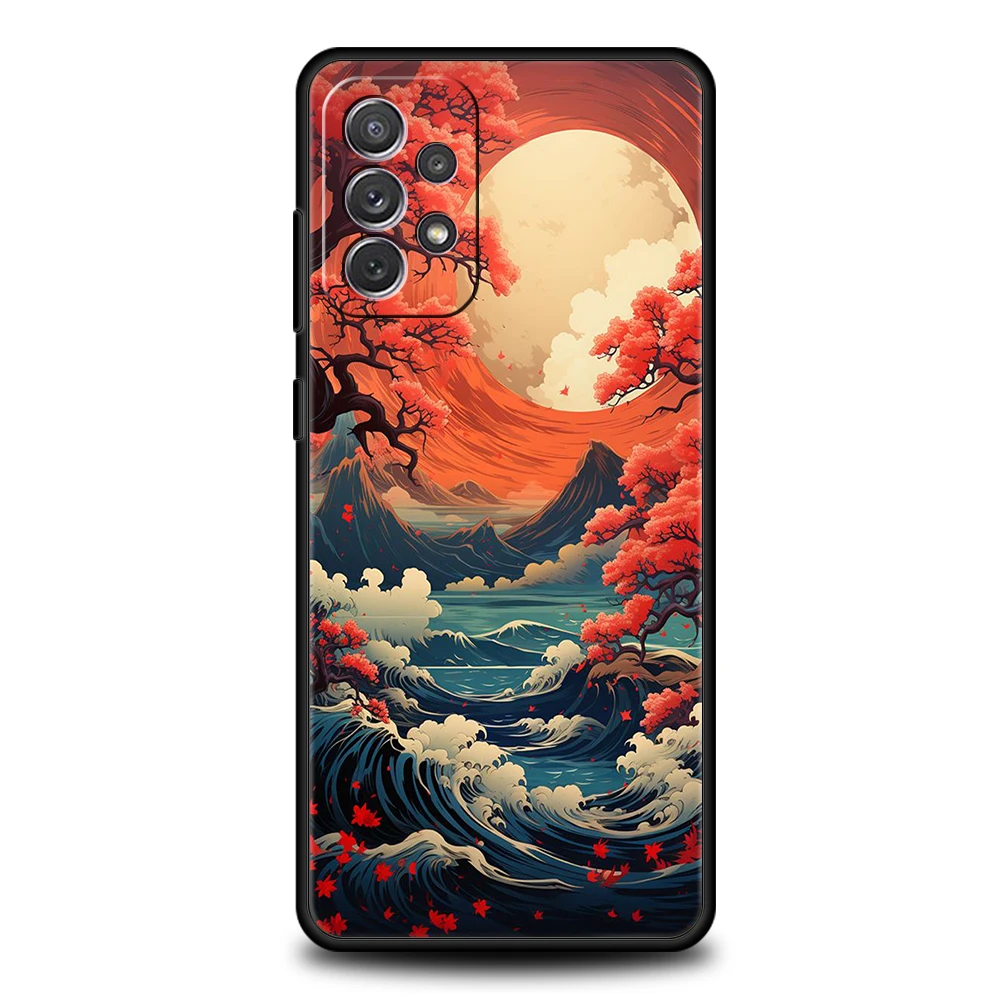 Scenic Landscape Soft Shell Phone Case