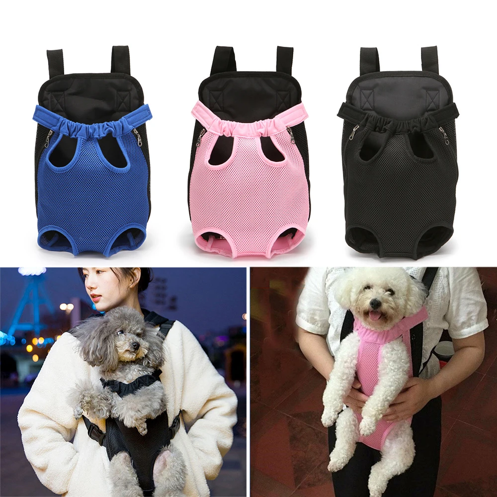 Mochila para transportar mascotas pequeñas, bolso de viaje transpirable para gatos perros|Transportines para perros| AliExpress
