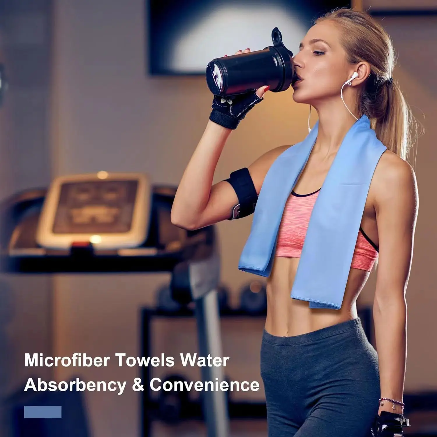 Microfiber towel Sports towel Ultra fine fiber travel sports towel quick drying towel soft and lightweight ultra fine fiber camping absorbent compact