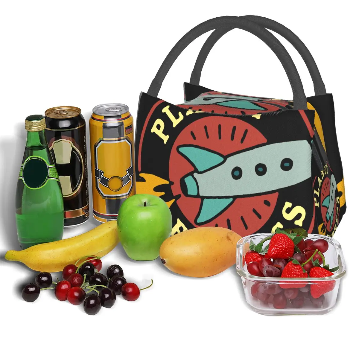 Planet Express Logo Portable insulation bag for Cooler Thermal Food Office Pinic Container
