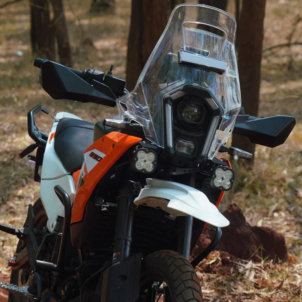 390 ADV X 액세서리 오토바이 헤드라이트 스포트라이트 바 안개 신호등 브래킷 마운트 KTM 390 어드벤처 R/X 2025-2026용