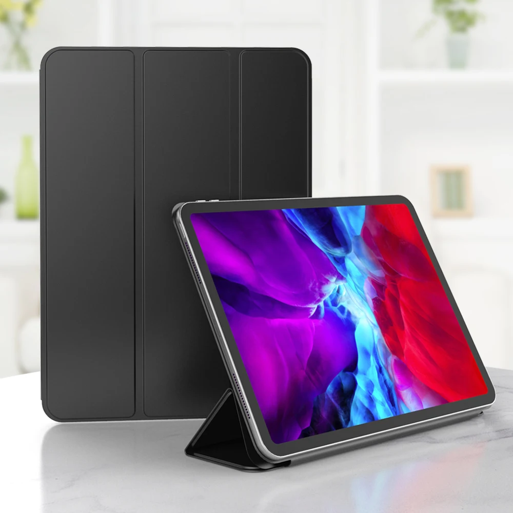

Case For iPad Pro 12.9 2022 2021 2020 6th 5th 4th Generation Magnetic Slim Pu Leather Smart Cover Tablet Case