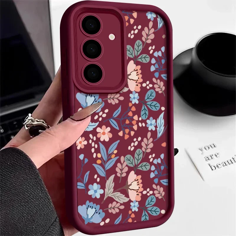 Floral Design Protective Phone Case