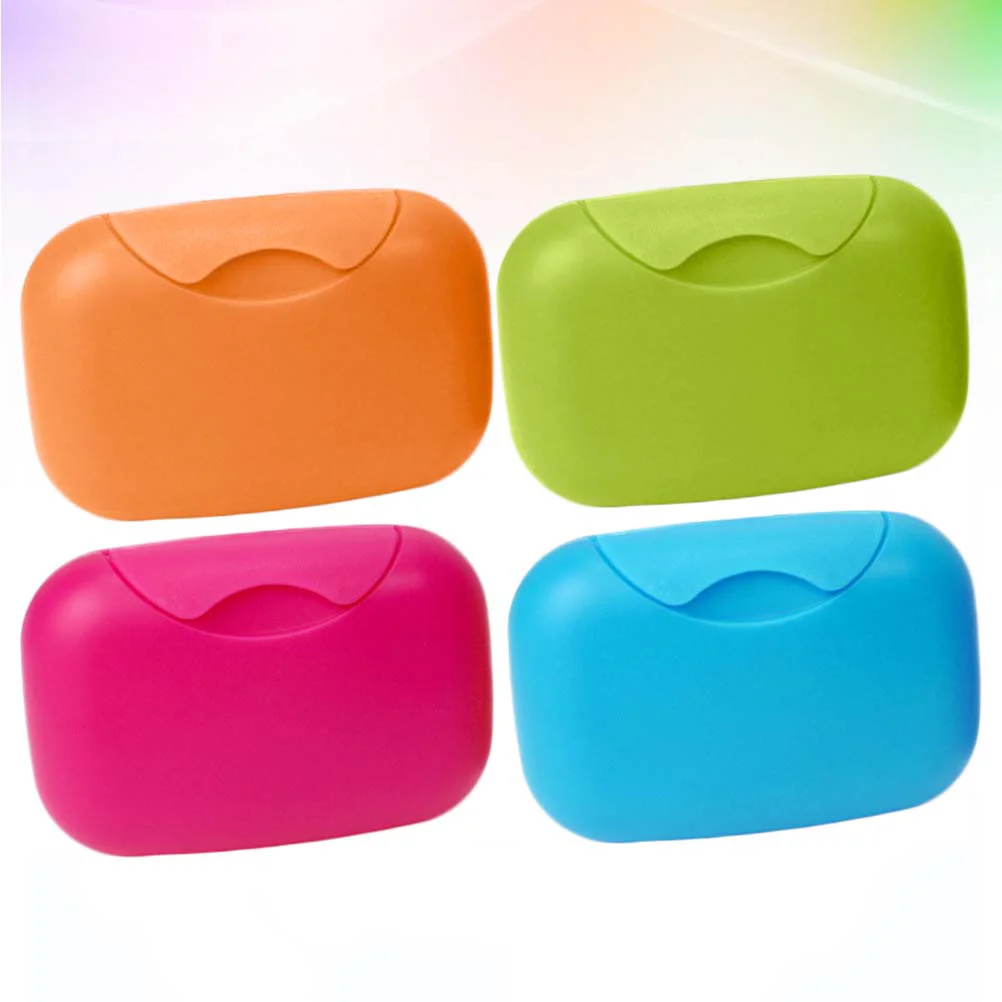 

4pcs Box Sealed Portable Creative Container Dish Box Case