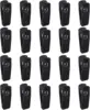 For 5/10/15/20 pcs of Velvet Hanger Clips Non-slip Detachable Clothespins Flocked Fine Line Hakama Cloth Hangers 1