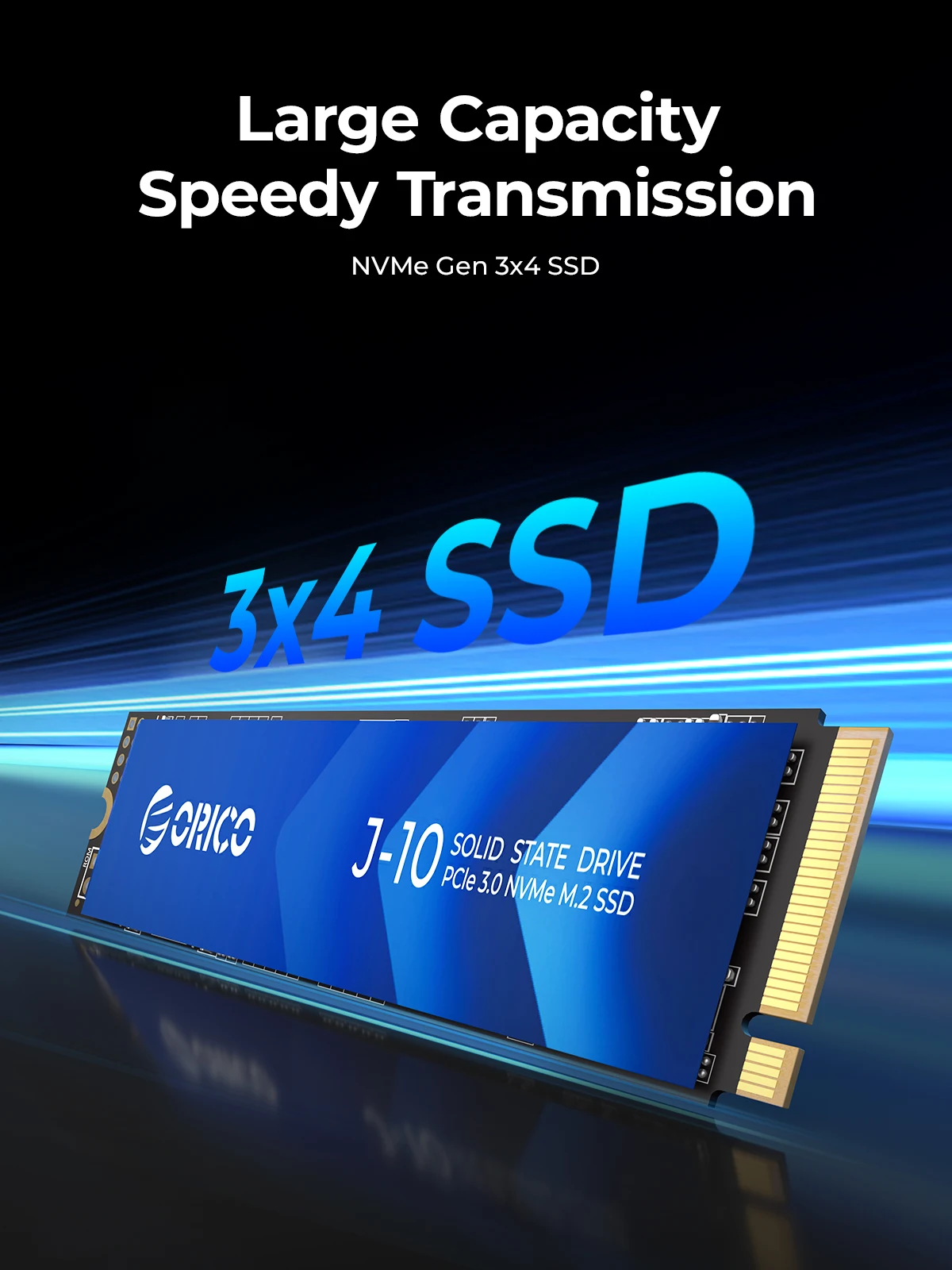 Orico-unidade de Estado Sólido Interna Ssd M.2 m2 Nvme Pcie 3.0 Ssd Nvme Gen3 x4 M.2 m Chave 2280 mm 1tb 2tb 4tb - Imagem 6