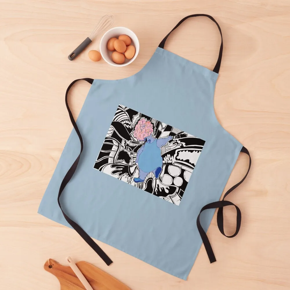

Blue genie graphicApron Aprons For Cooking Kitchen Accessories 2022