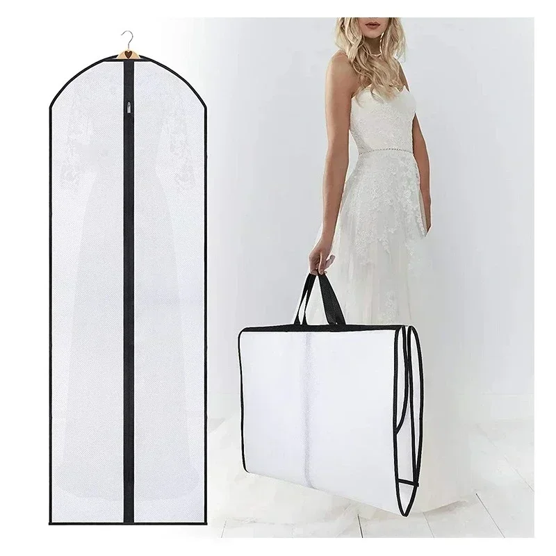 Clothes Storage Bag Clothing Dust Cover Wedding Dress Dust Cover 60x180cm