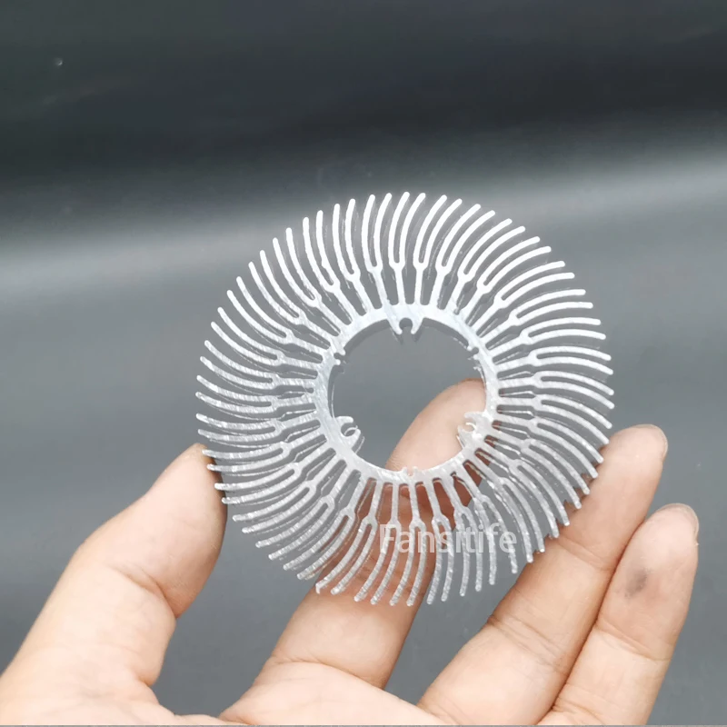 70mm 3*1W Lamp Radiator 3W Bike Lamp Ceiling Light Led Aluminum Heatsink