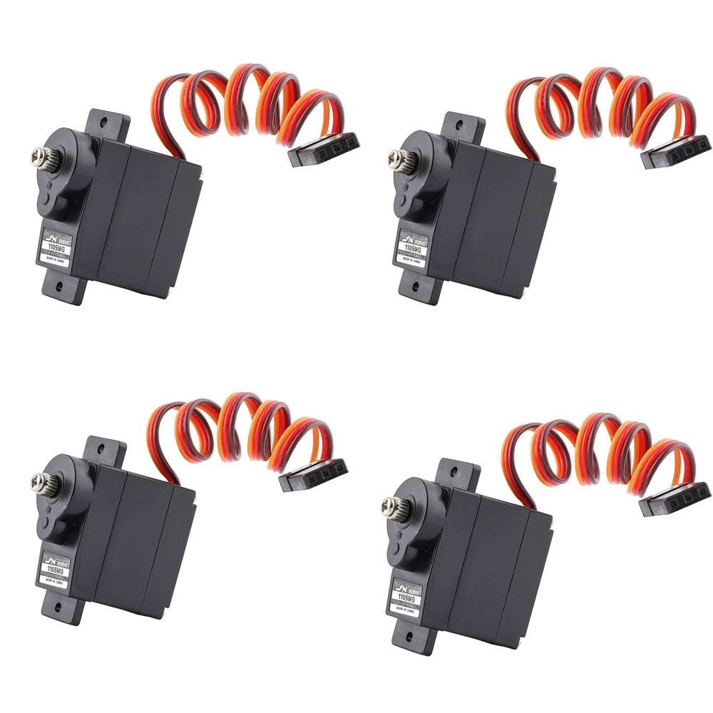 4pcs Pack JX PDI1109MG 9g 2.5kg Metal Gear Digital Servo Motor for