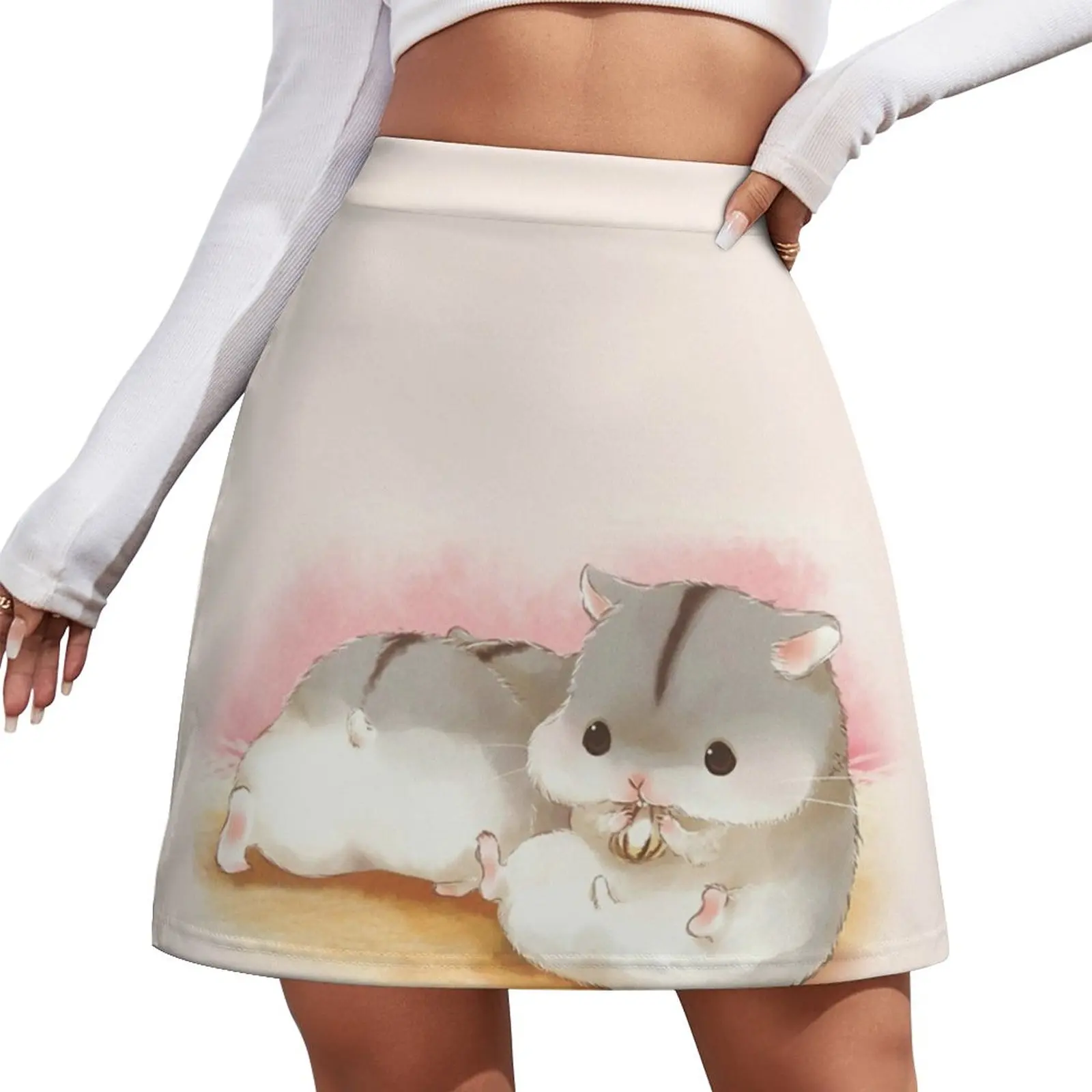 Snacking n Napping Mini Skirt clothing women summer 2023 korean style 90s aesthetic clothes for woman