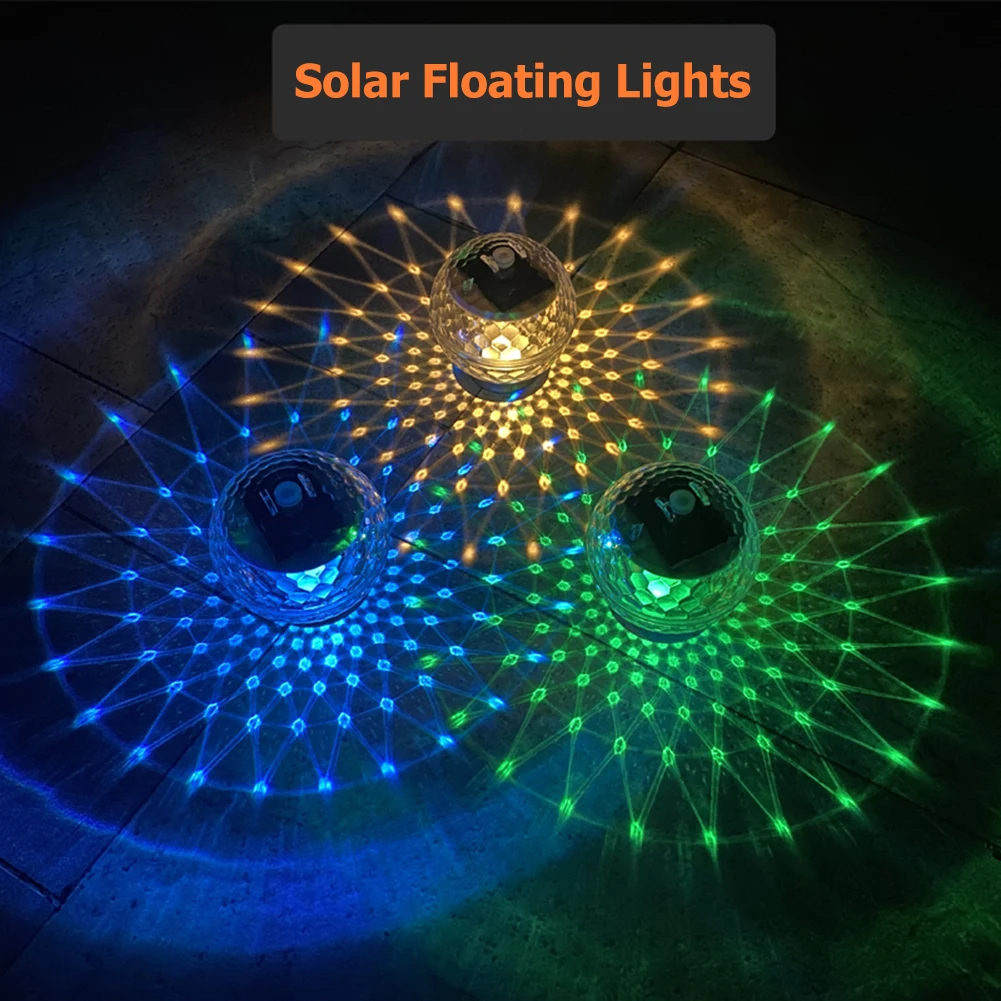 Description Picture 5 of itemSolar Powered Pond Floating Light LED Magical Ball Light IP66 Waterproof Pool Floating Light Fountain Garden Decoration