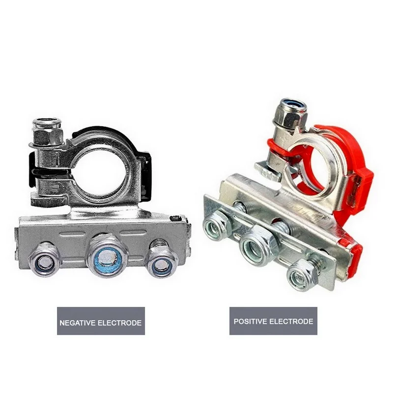 1 Pair Car Battery Terminals Quick Disconnect Auto Cables Connectors Wire Cable Shut-Off Connectors For Car Auto Accessories battery terminals