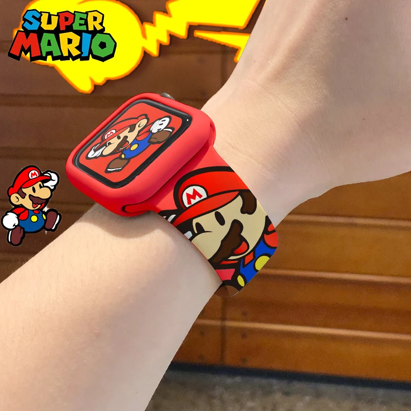 Super Mario Watch Cartoon Super Mario Free Shipping Super Mario