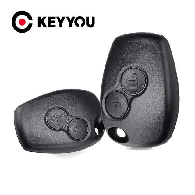 Keyyou Remote Auto Schlüssel etui keine Klinge 2 Tasten Schlüssel Shell  Schlüssel anhänger Abdeckung Fall für