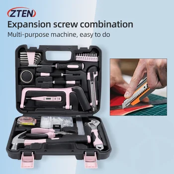 Set da 22 pezzi Utensili elettrici Hardware Strumenti domestici Set multipezzo Vite di espansione Combinazione Strumenti di manutenzione Commercio all'ingrosso 1
