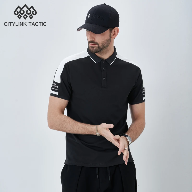 

LO Shirt 32s Pearl Cotton Casual Collar Short Sleeved T-shirt