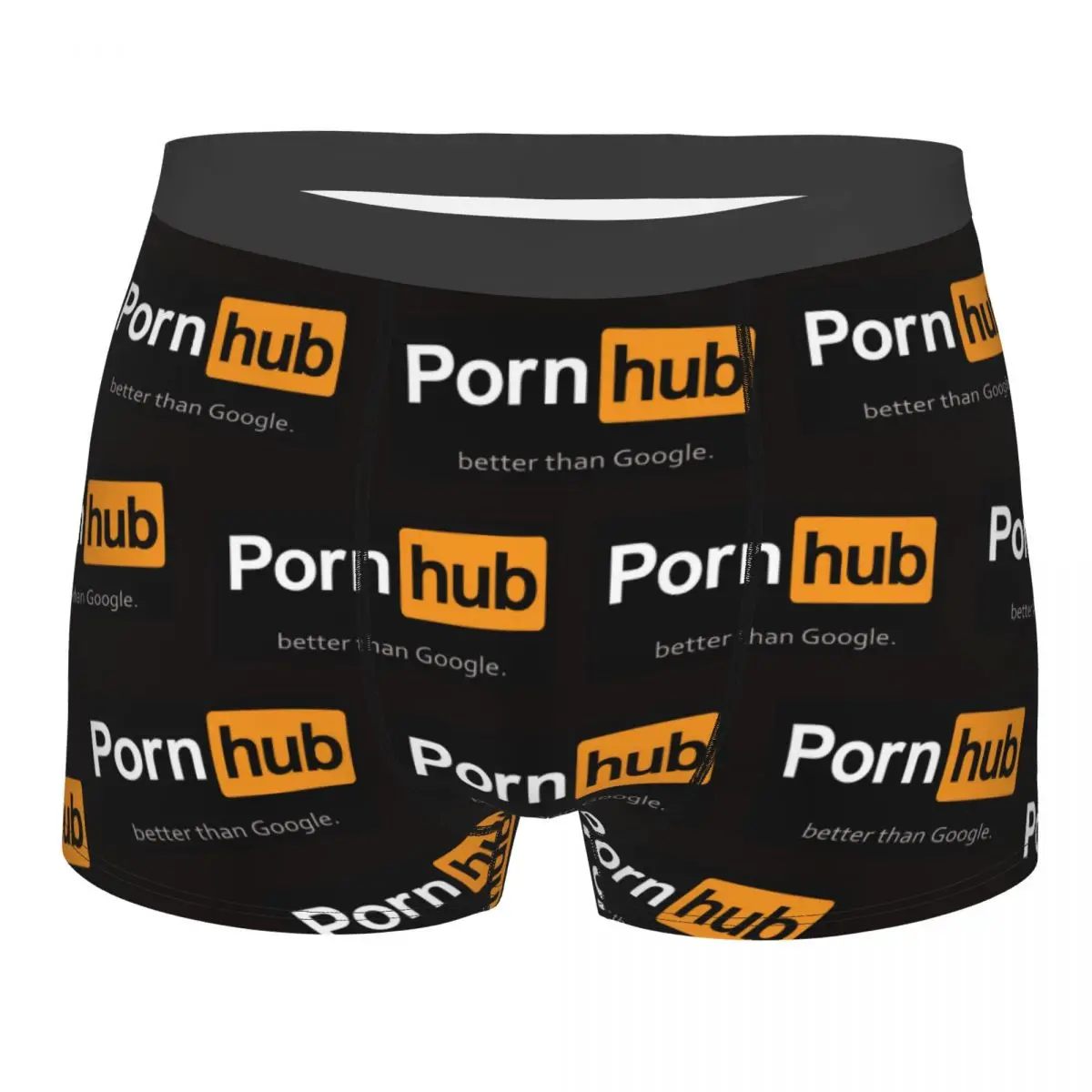 

Pornhub Logo Merchandise Man's Boxer Briefs Highly Breathable Underpants High Quality Print Shorts Gift Idea