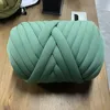 1KG New cool stripe line DIY extra coarse icelandic cloth stripe line hand-woven bag bag blanket cat nest line 3