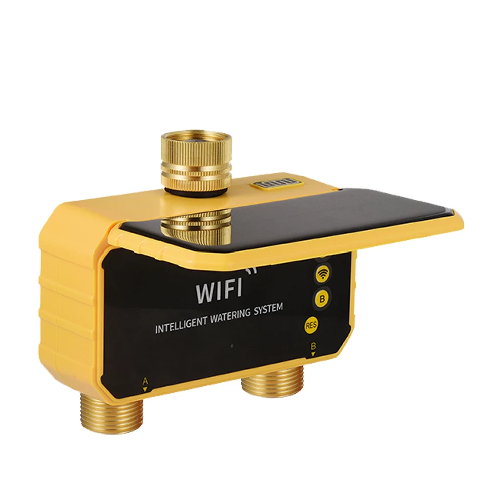 ตัวเลือกสินค้า ตัวควบคุมรดน้ำอัจฉริยะ WiFi พลังงานแสงอาทิตย์
