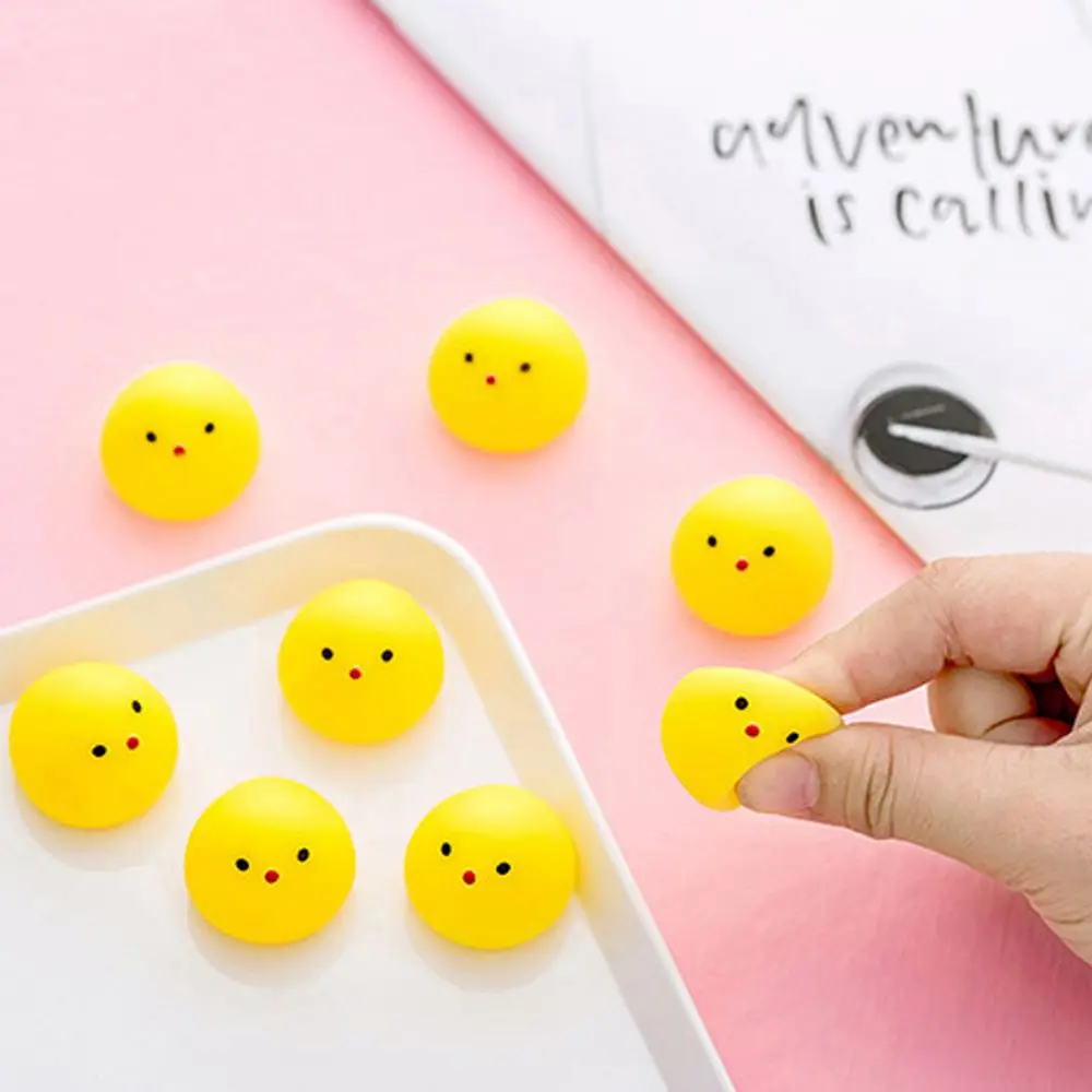 

Kawaii Gifts Antistress Relief Stress Fidget Toys Decompression Toy Antistress Toys Squish Toys Yellow Chick Squeeze Toy