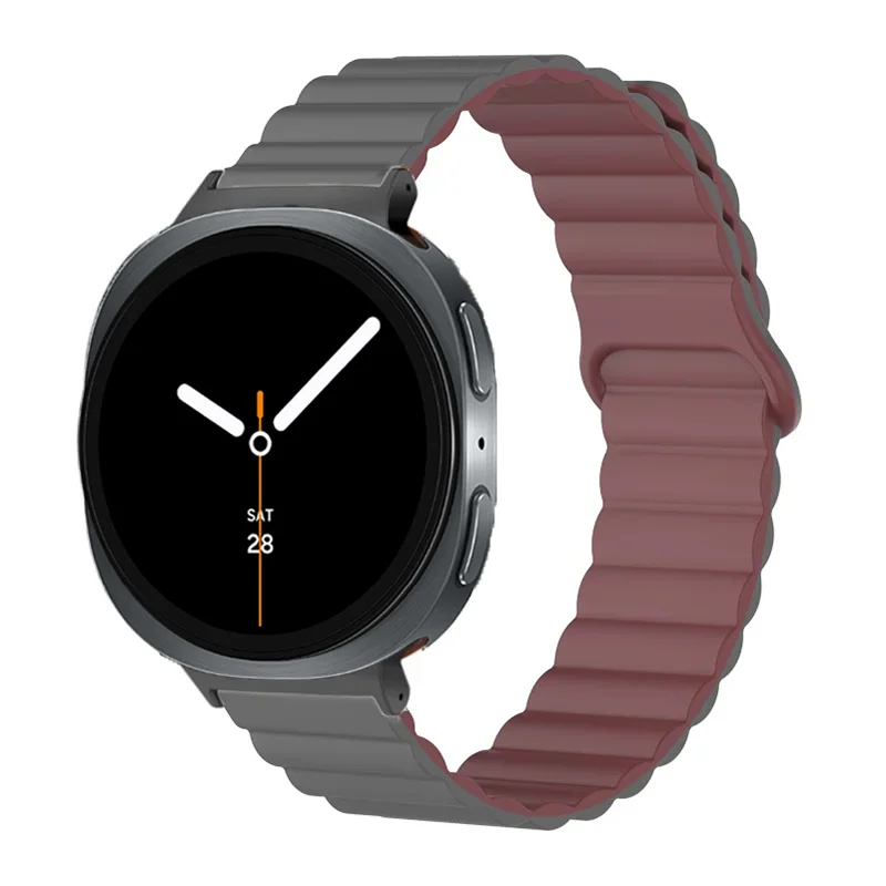 Magnetic Loop Silicone Sport Bracelet Wristband Strap