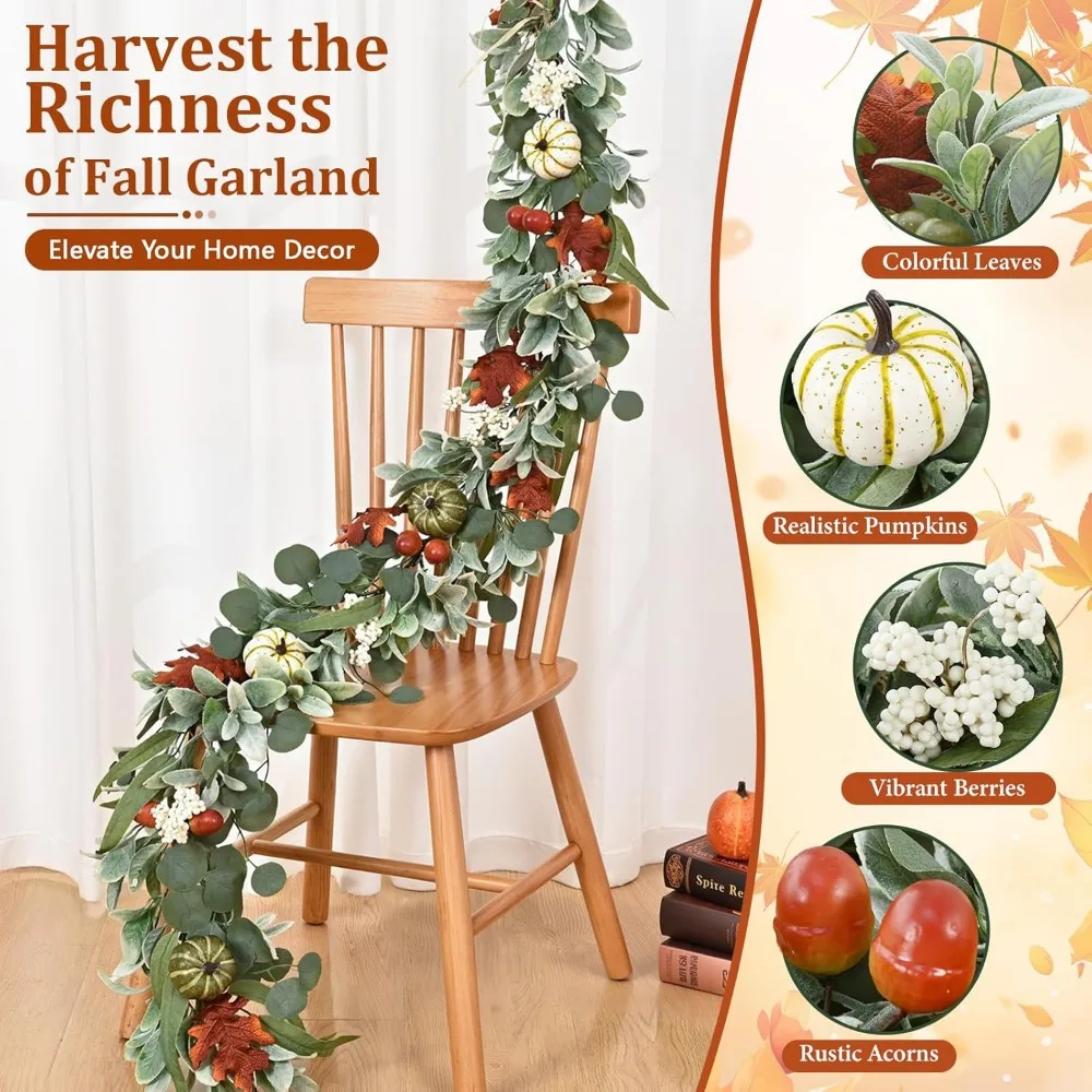 Fall Leaves Garland 4